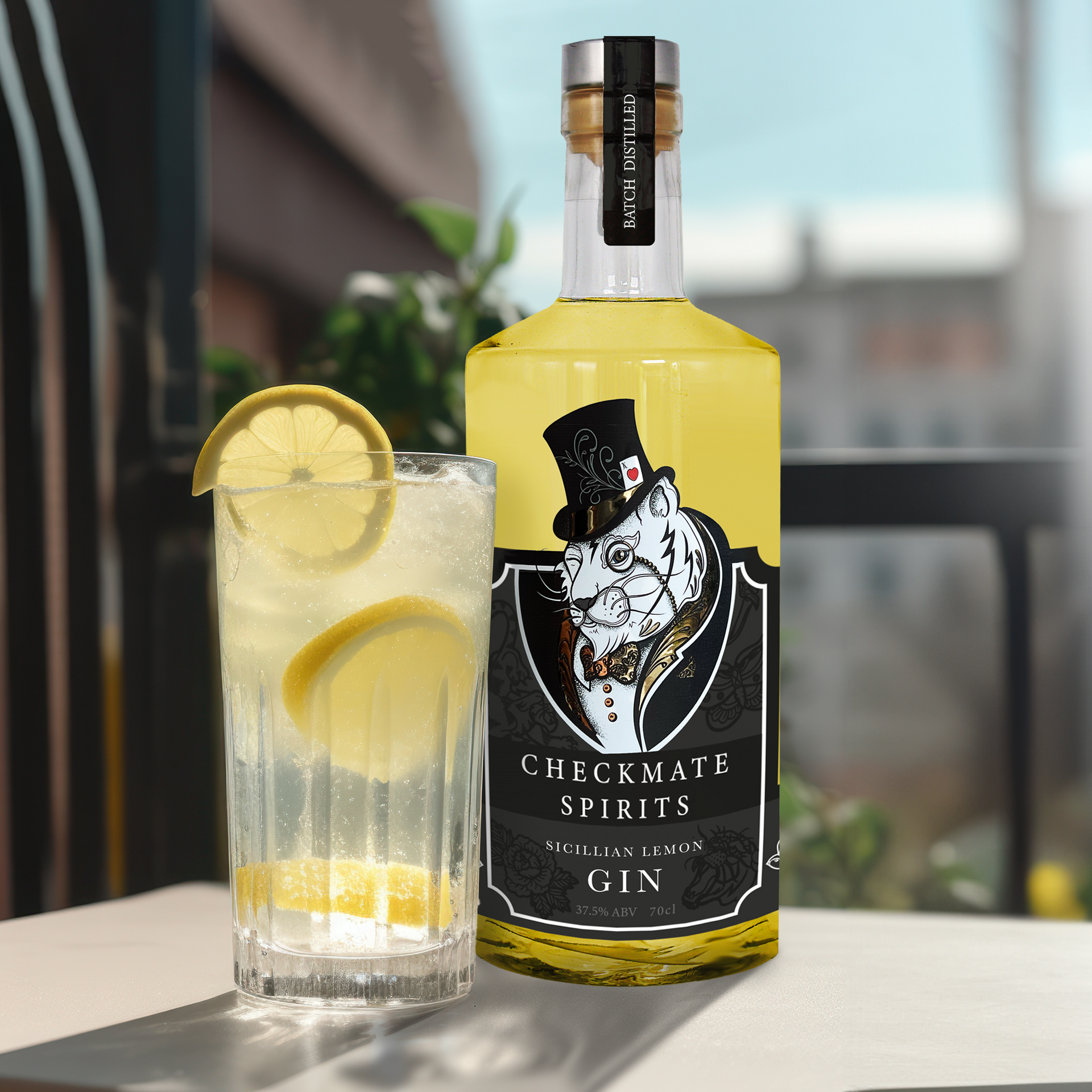 Gin Sicilian – Lemon Checkmate Spirits